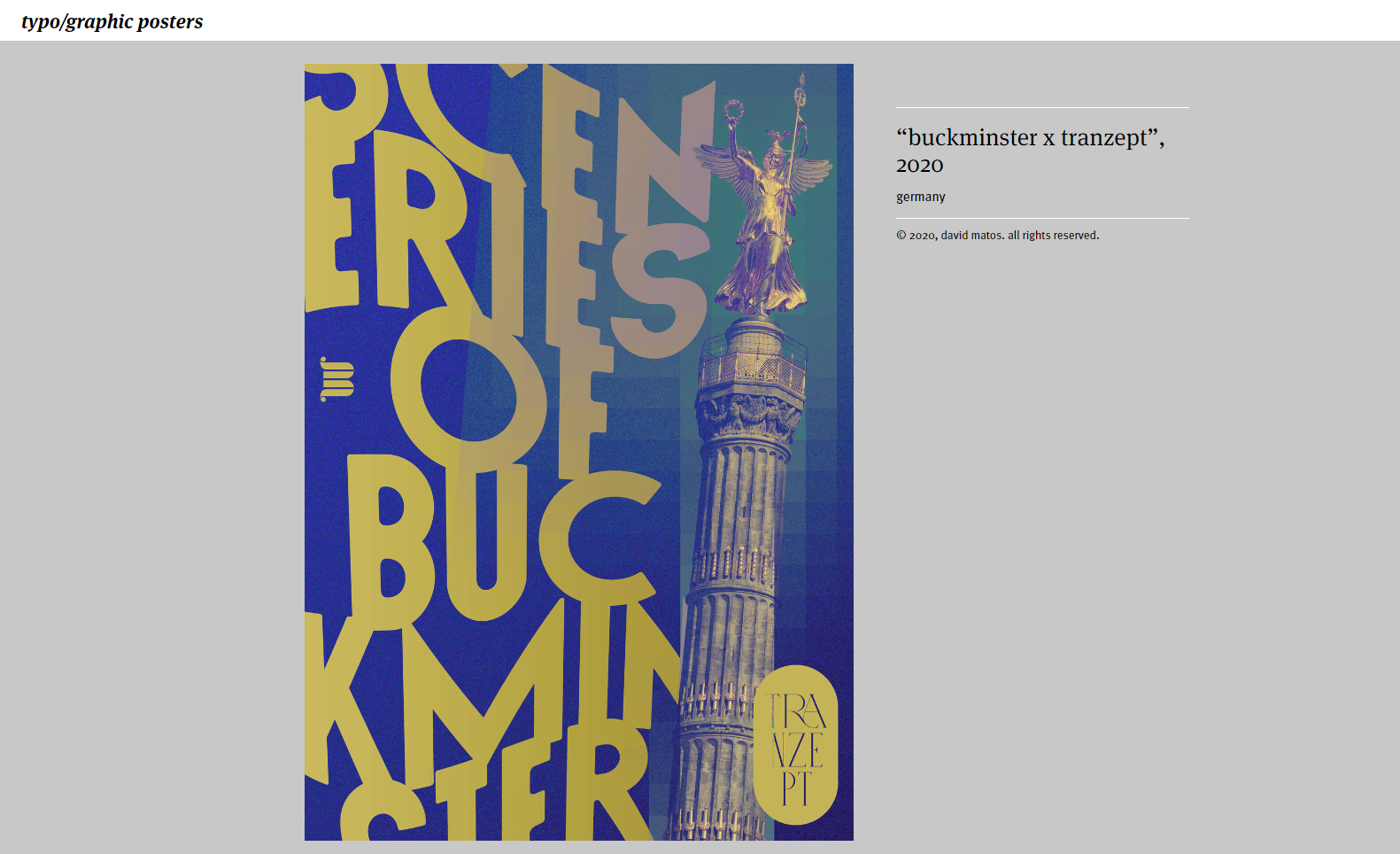 Buckminster-TypoPosters